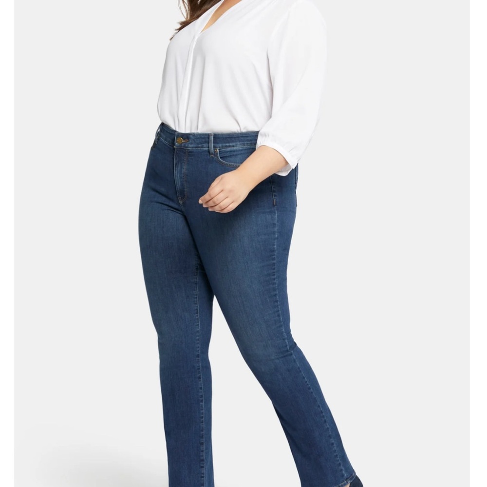 NYDJ Women's Classic Blue Boot Cut Jeans